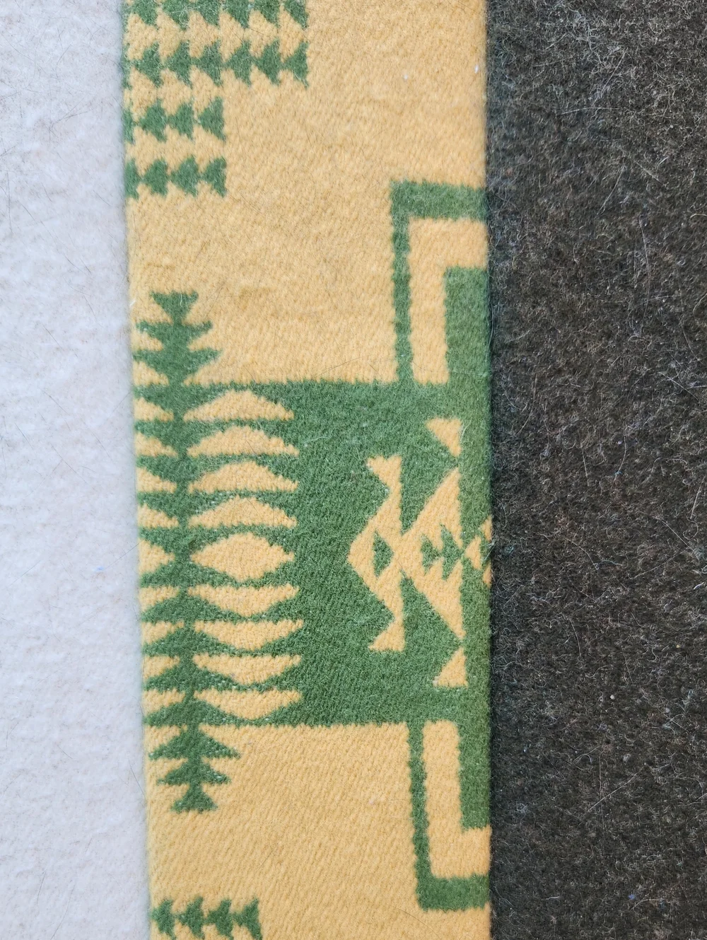 N/A wool patchwork